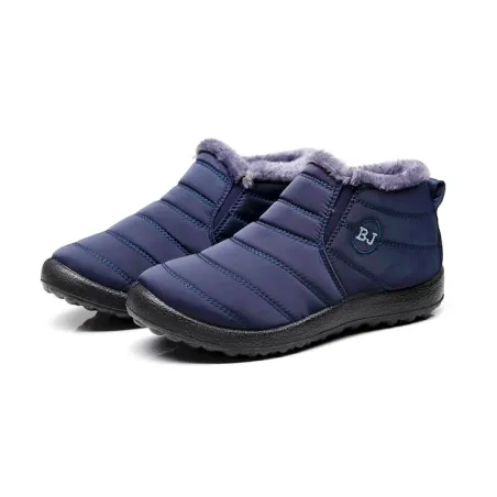 Bottes anti-skid chaudes pour hommes étanches